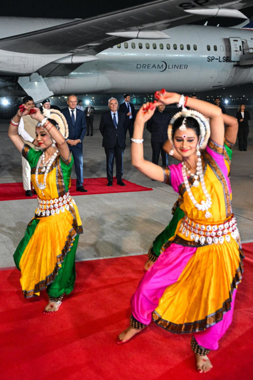 Donald Tusk w Indiach
