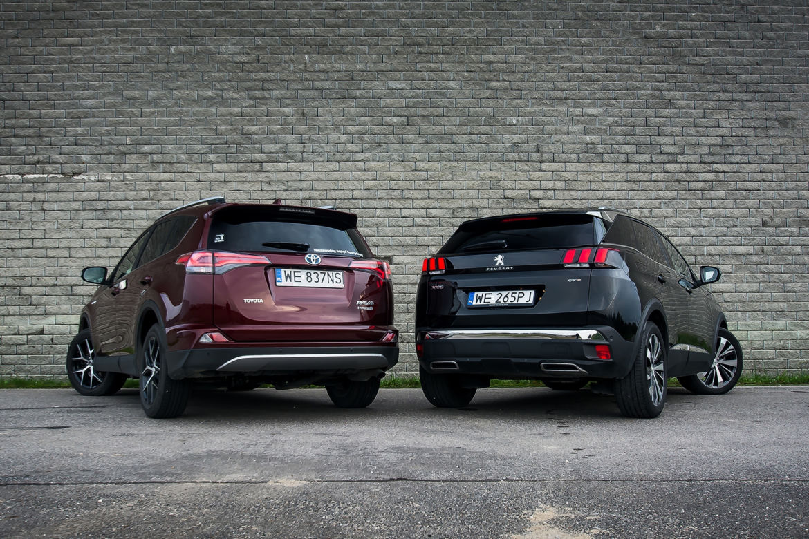 Diesel czy hybryda - Peugeot 3008 GT vs. Toyota RAV4 Hybrid