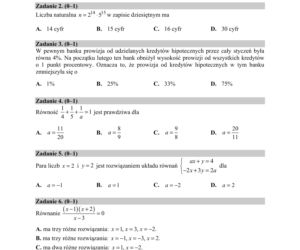ARKUSZE CKE - Matura matematyka - poziom podstawowy 2019 - co było na maturze z matematyki?