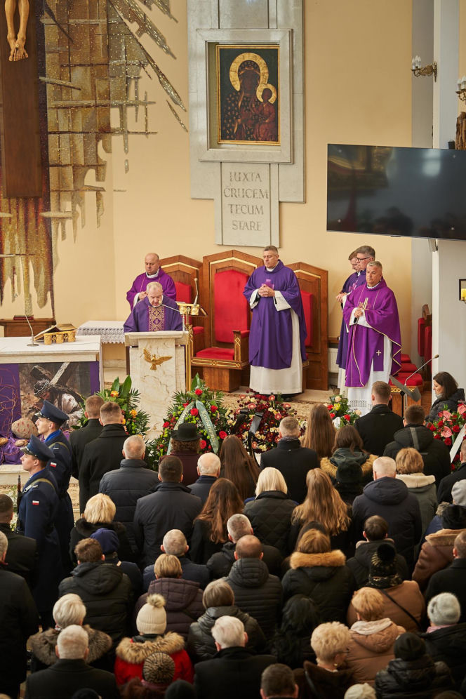 Pogrzeb śp. Janusza Cabaja, radnego miasta Siedlce, 21.02,2026