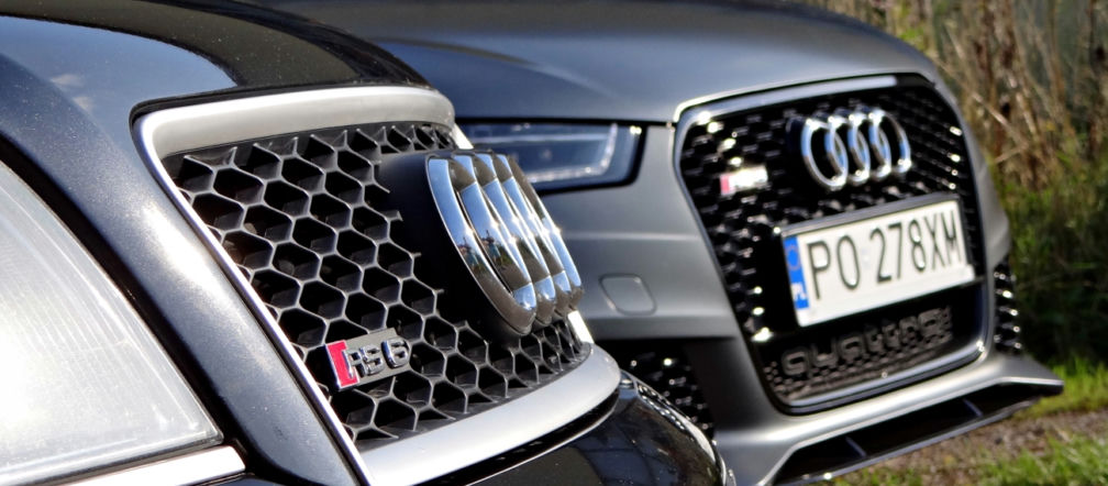 Audi RS6 Avant C7 (2014 r.) vs. Audi RS6 Avant C5 (2003 r.)