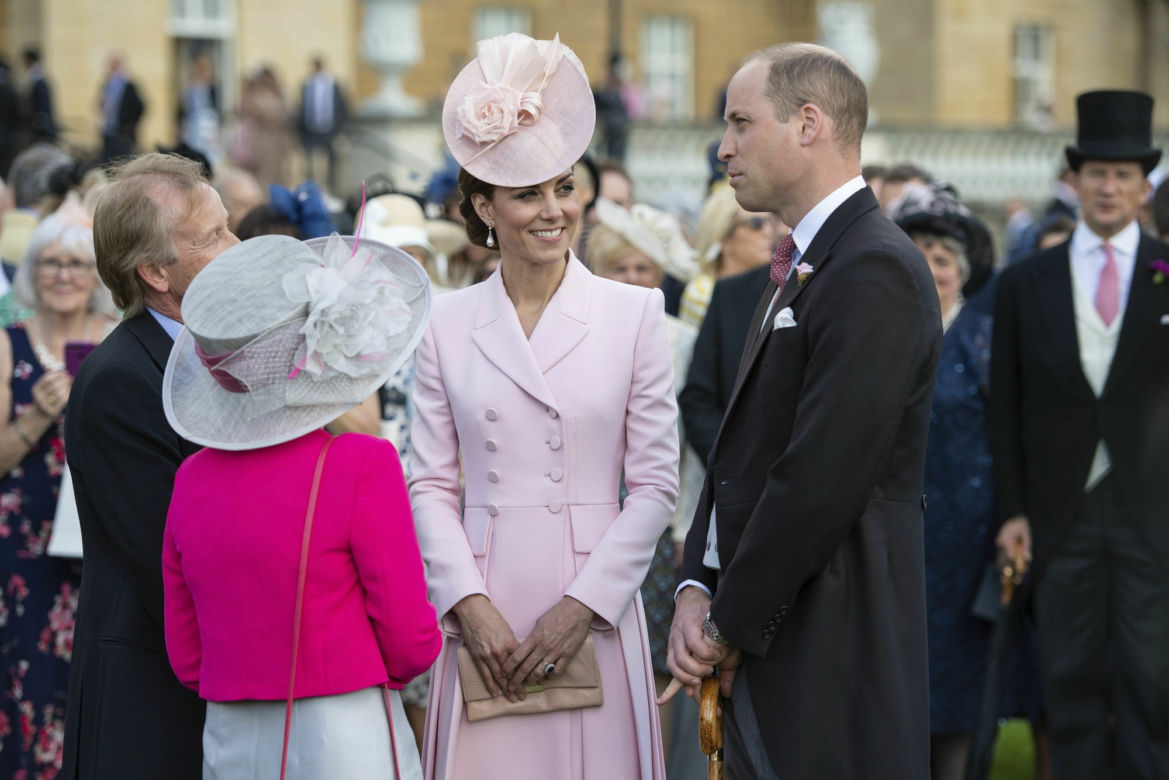 Kate Middleton i książę William na Garden Party
