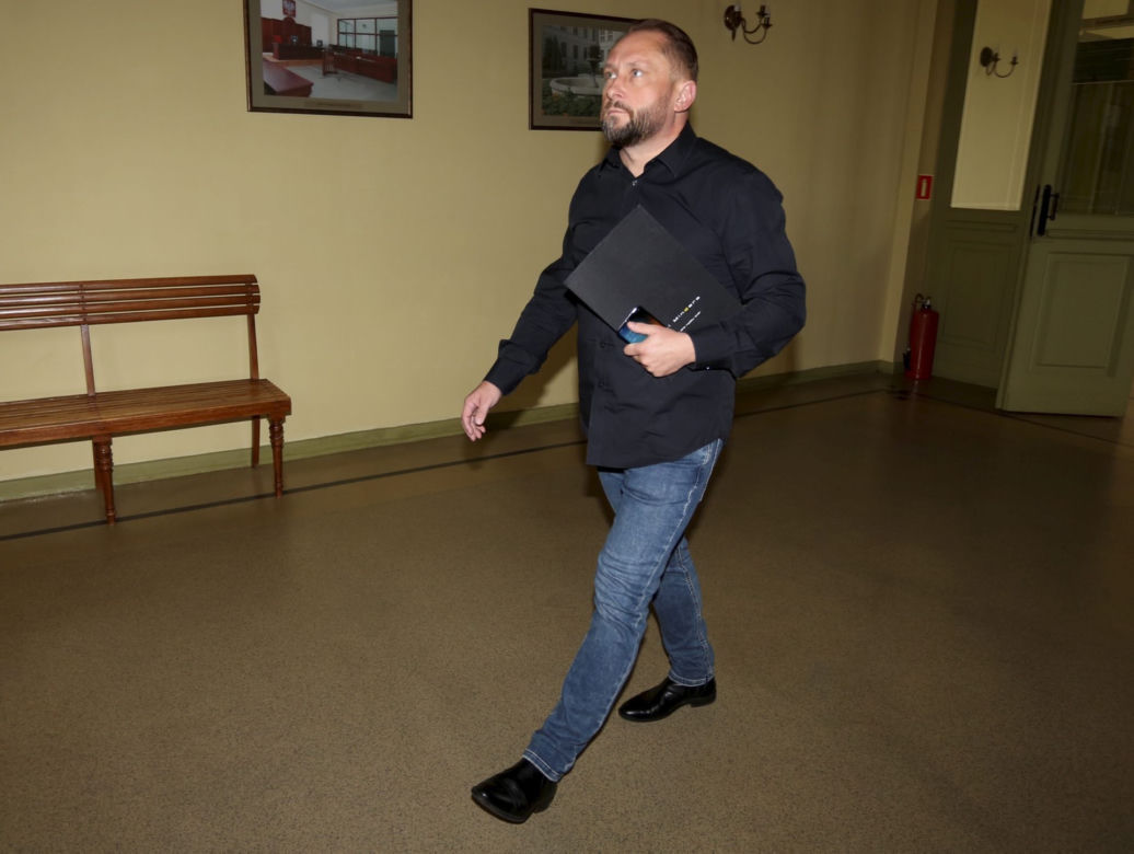 Kamil Durczok, posiedzenie sądu w Piotrkowie Trybunalskim