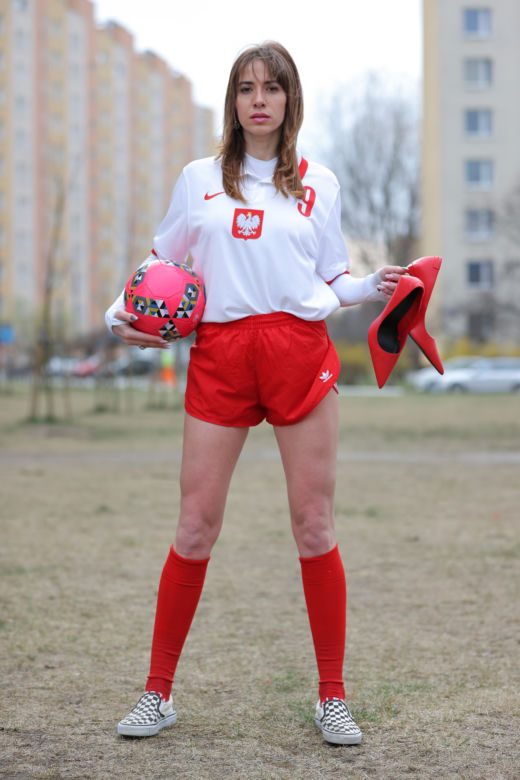 Marianna Schreiber robi z piką cuda na boisku