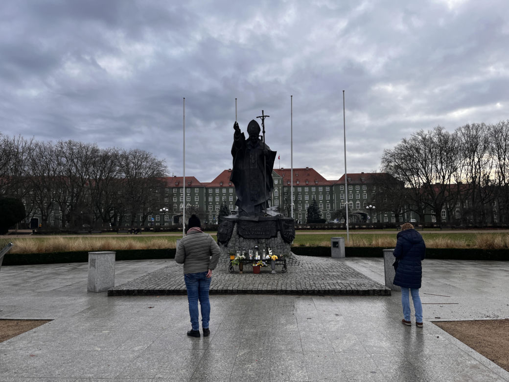 Noworoczny spacer po Szczecinie