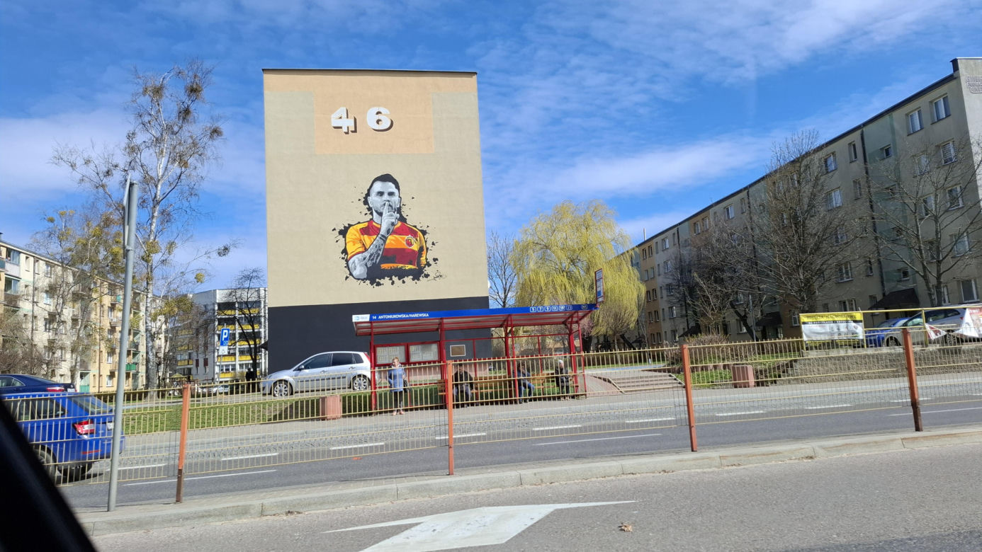 Jesus Imaz ma mural w Białymstoku