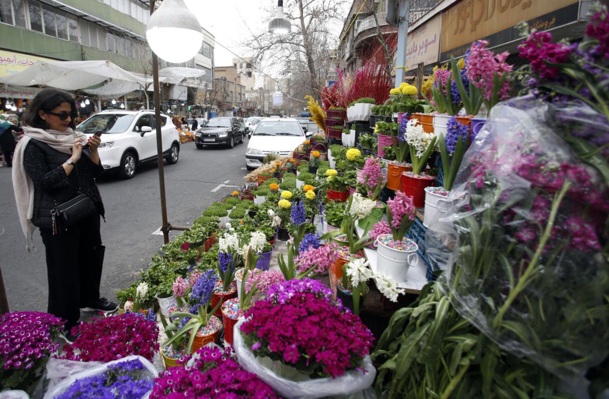 Przygotowania do perskiego Nowego Roku „Nowruz” w Teheranie