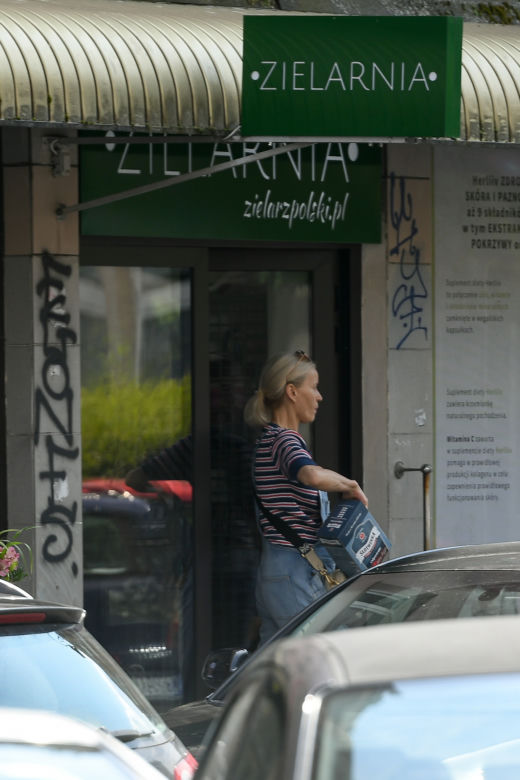 Małgorzata Foremniak kupiła wodę na nerwy