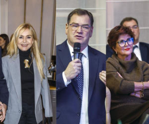 Jan Urban, Jolanta Kwaśniewska, Monika Olejnik i były premier w pałacu na zjeździe szych! Niesamowite okoliczności