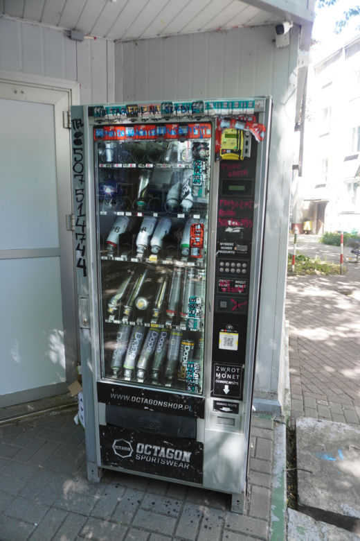 "Graffomat" stanął na Ochocie
