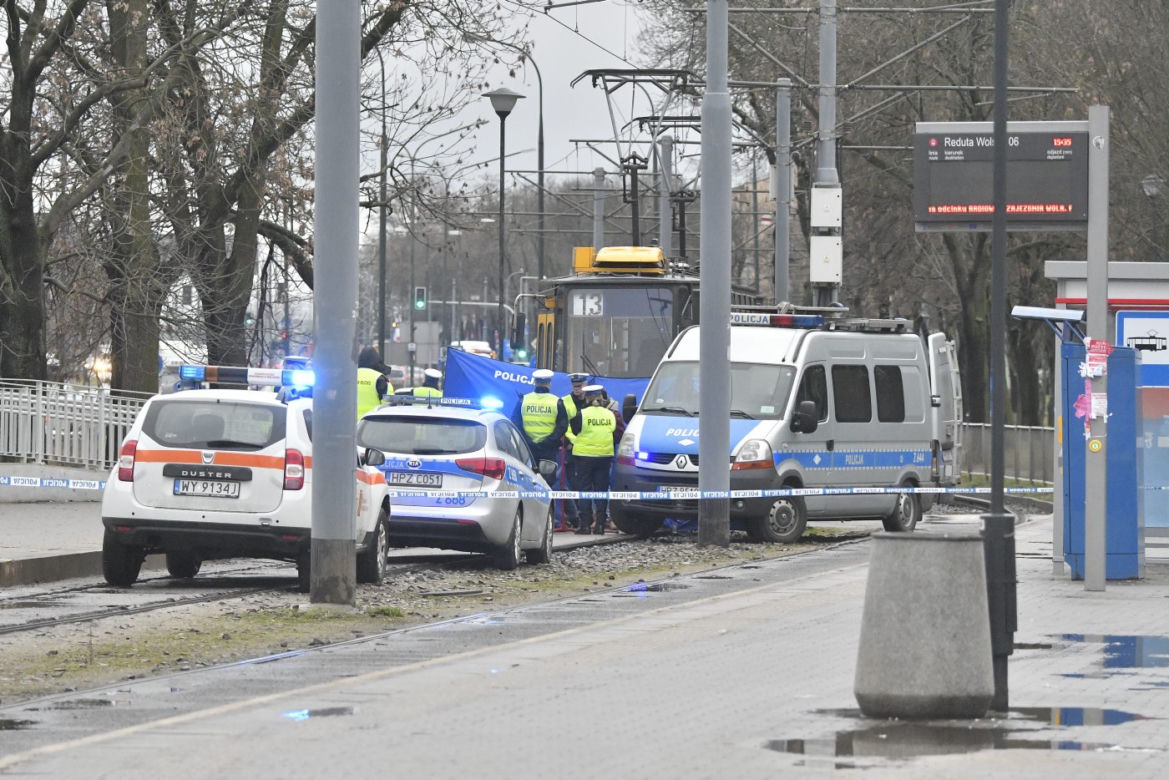 Wypadek śmiertelny na torowisku