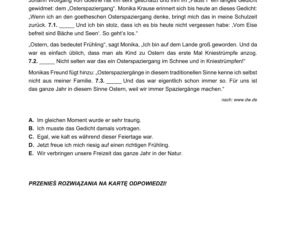 Matura 2022: język niemiecki. Arkusze odpowiedzi, pytania CKE. Poziom podstawowy