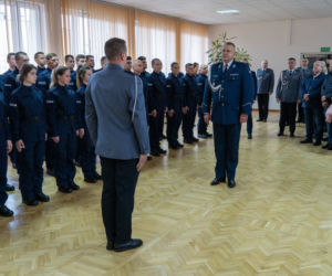 Młodzi policjanci złożyli w Bydgoszczy ślubowanie