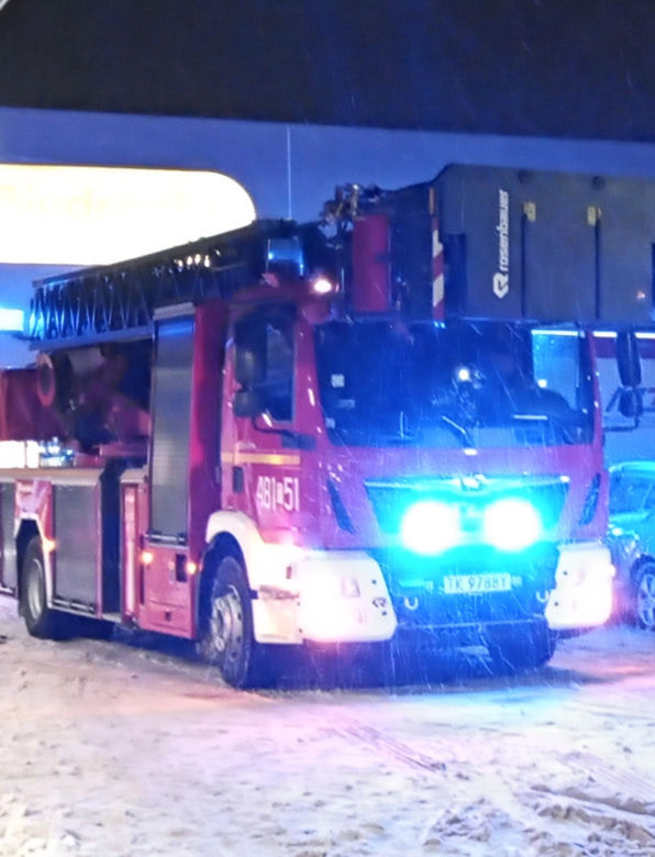 Akcja strażaków w sklepie Biedronka w Skarżysku-Kamiennej