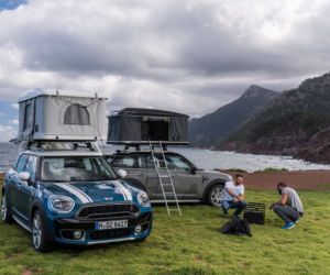 Mini Countryman z namiotem