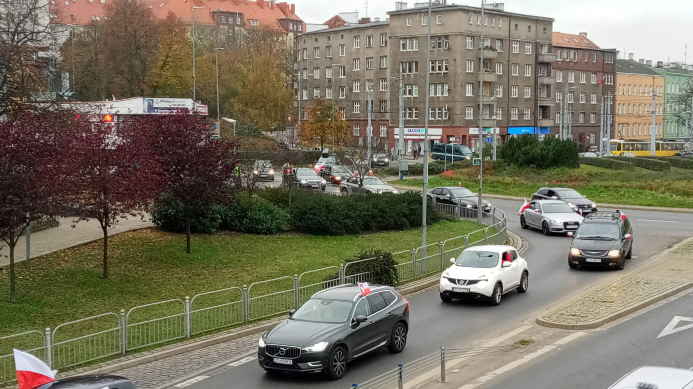 Rajd Niepodległości w Szczecinie