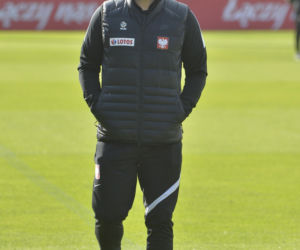 Trening reprezentacji na stadionie Legii