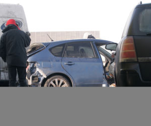 Karambol na autostradzie A4 w Gliwicach