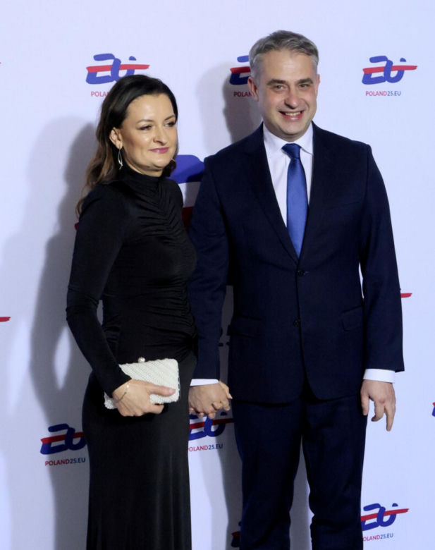 Gawkowski z żoną