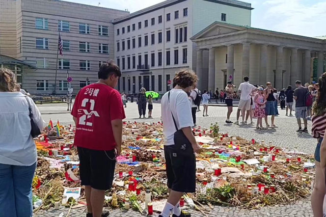 Berlin po zamachu terrorystycznym w Tiergarten
