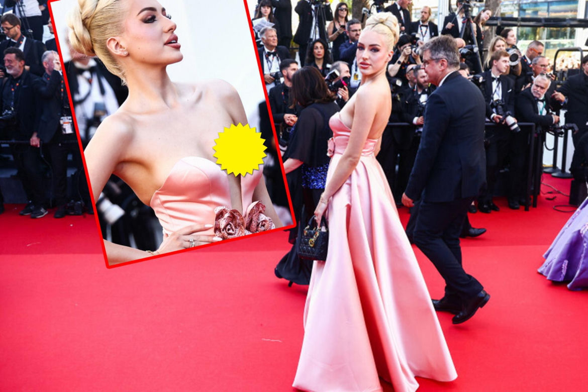 Caroline Derpieński w Cannes