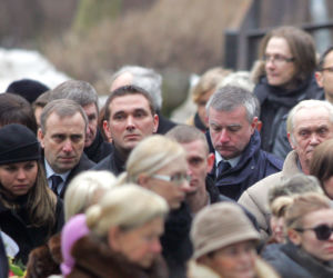 Pogrzeb ojczyma premiera Wacława Ochelskiego. Grzegorz Schetyna i Paweł Graś