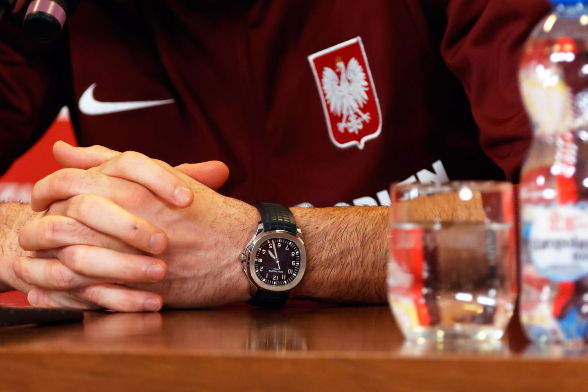 Zegarki Lewandowskiego i Probierza