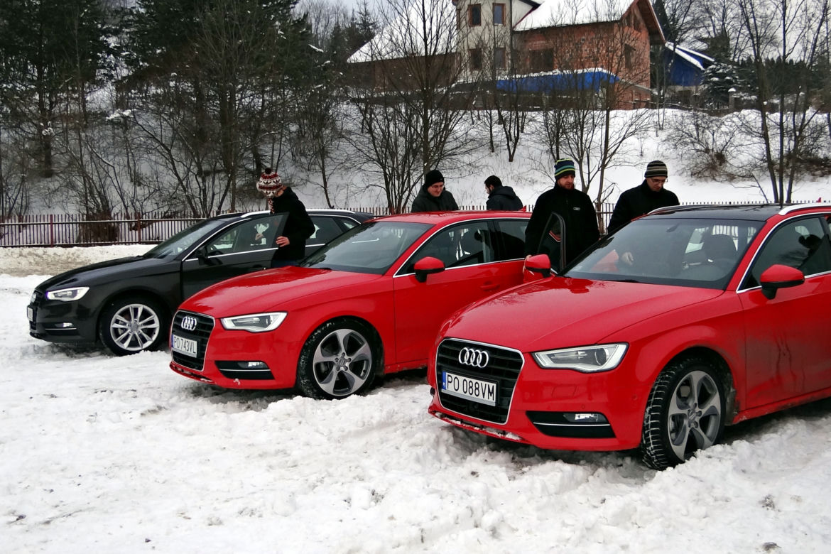 Audi A3 Sportback - prezentacja w Krynicy