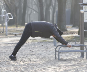 Senator Karczewski trenuje na wiosnę