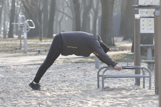 Senator Karczewski trenuje na wiosnę