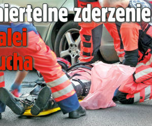 Śmiertelne zderzenie w alei  Szucha