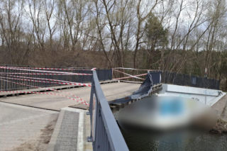 Most został zamknięty do odwołania