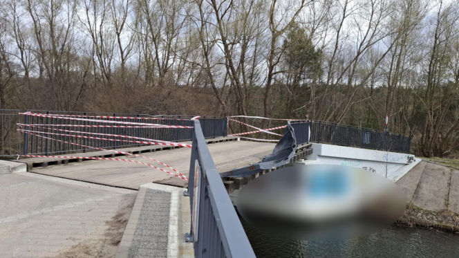 Most został zamknięty do odwołania