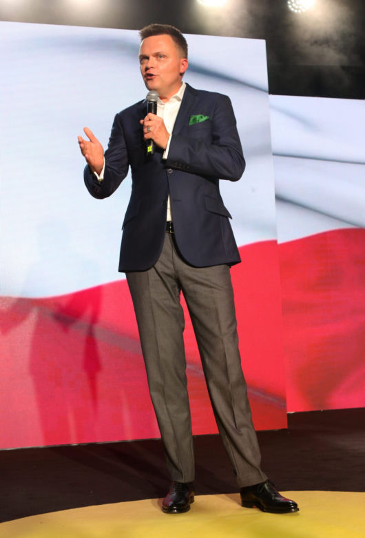 Szymon Hołownia.  I Kongres Ruchu Polska 2050