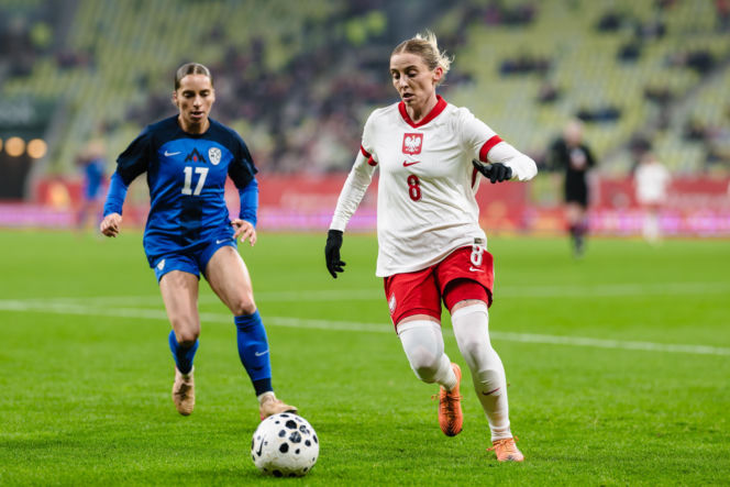 Polska - Słowenia: Najwierniejsi kibice wspierali reprezentację Polski kobiet. Dużo zdjęć z Gdańska