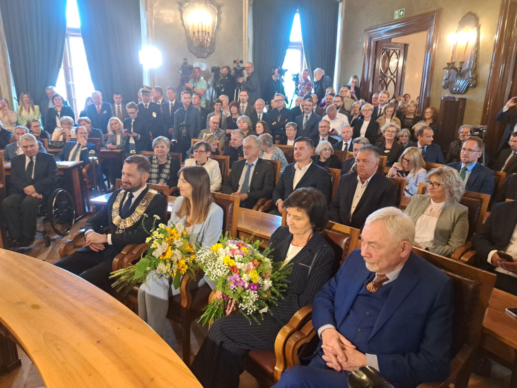 Zaprzysiężenie Aleksandra Miszalskiego na prezydenta miasta Krakowa oraz radnych IX kadencji