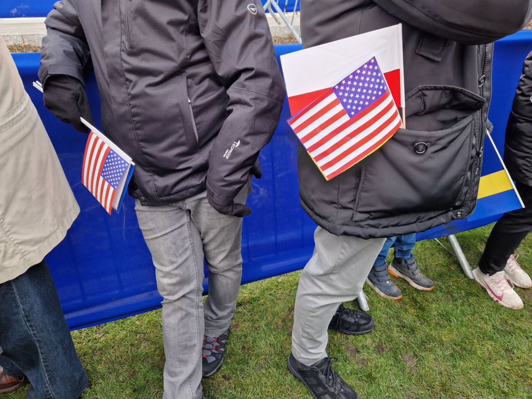 Spotkanie z prezydentem USA w Arkadach Kubickiego