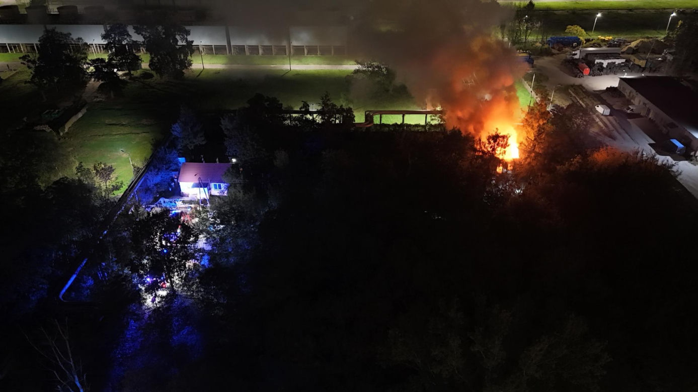 Pożar w Warszawie. Akcja służb na Białołęce