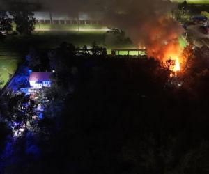 Pożar w Warszawie. Akcja służb na Białołęce