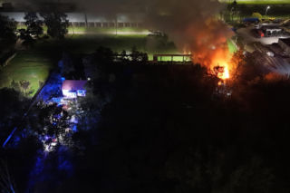 Pożar w Warszawie. Akcja służb na Białołęce