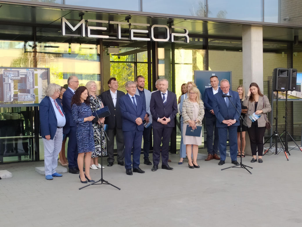 Otwarcie nowego akademika UAM "Meteor"