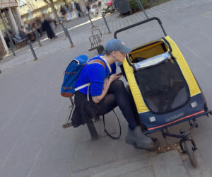 Tak Damięcka dba o psa