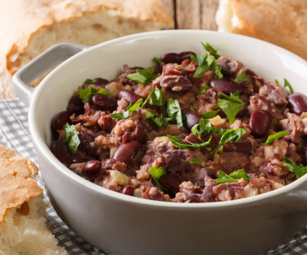 Kultowe danie z Południa USA. Czerwona fasola z ryżem