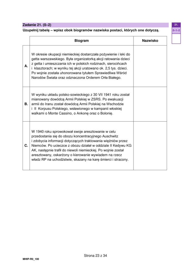Próbna matura 2026 z historii: Arkusze CKE, pytania i odpowiedzi [14.01.2026]