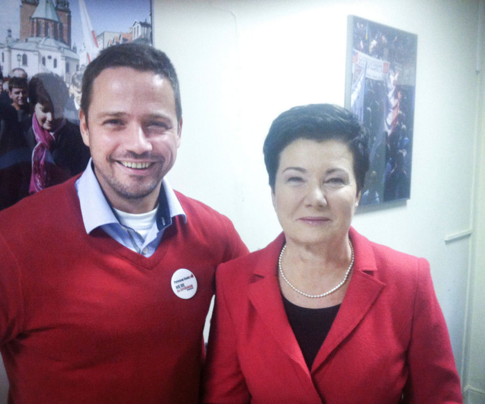 Rafał Trzaskowski i Hanna Gronkiewicz Watlz