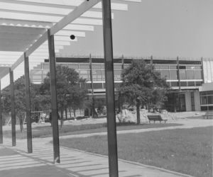 Budowa kawiarni i pawilonów na wystawę rolniczą, 1973 rok