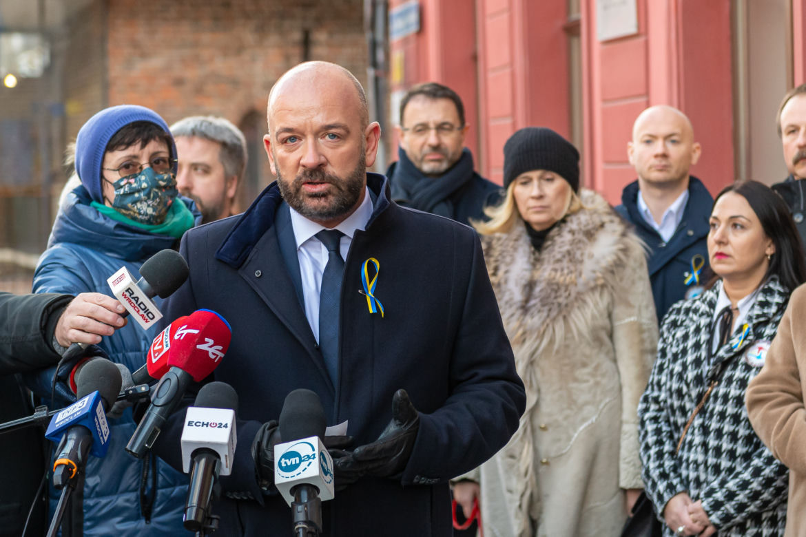 Wrocław solidarny z narodem ukraińskim. „Wrocław jest Waszym domem”