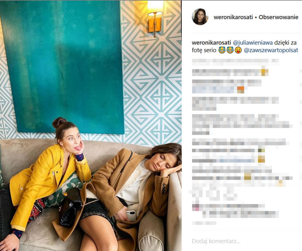 Weronika Rosati śpi tylko 3 godziny na dobę