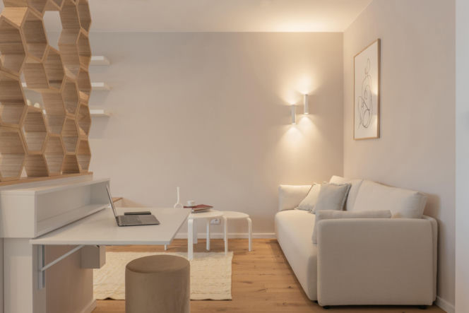 45-m apartament w Warszawie