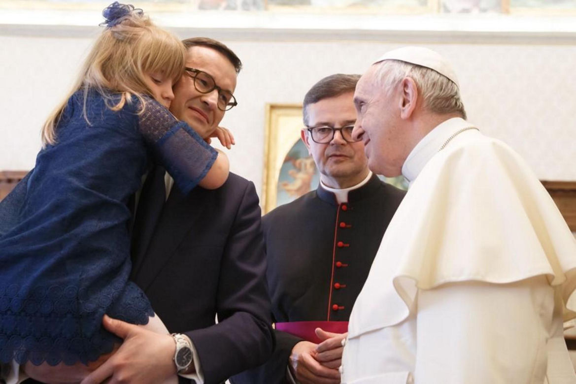 Znani polscy politycy z papieżem Franciszkiem